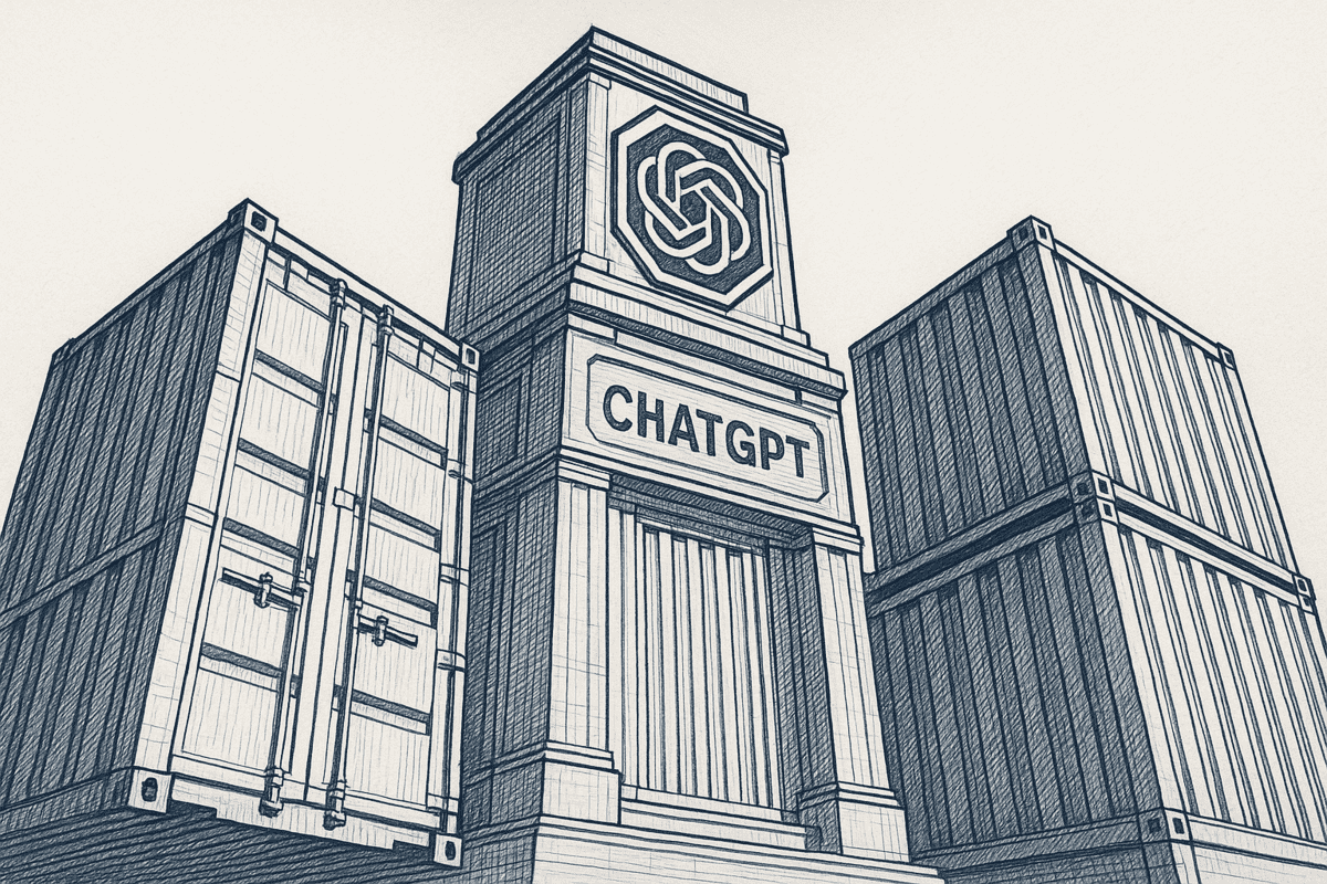 ChatGPT interface ready to receive website context for AI-powered conversations