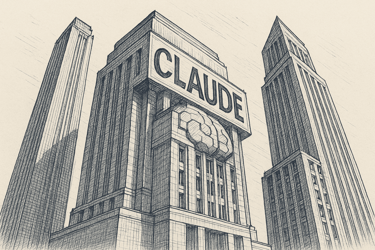 Illustration of Claude AI for file connectivity